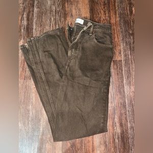 Abercrombie 90s Straight Ultra High Ruse Curve Love Brown